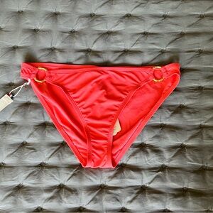 NWT Tommy Bahama Pearl Ring Hipster, Large, Paradisw Coral